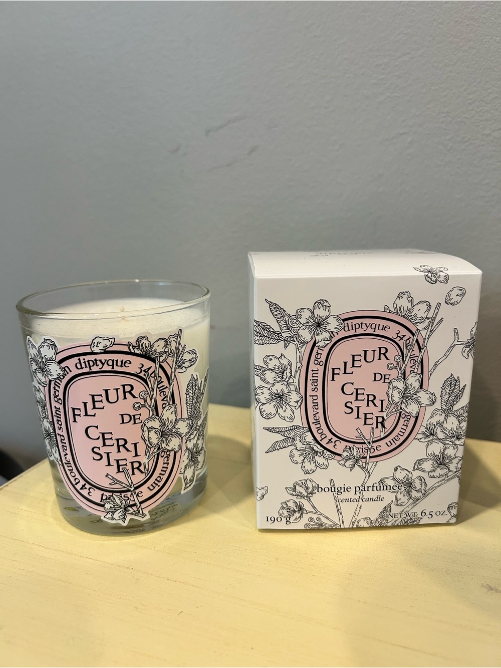 Limited Edition Diptyque Cherry Blossom Candle